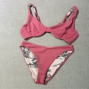 Maaji Reversible Bikini Set NWT